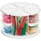 Deflecto Canister Carousel Organizer, White 3901CR - alternate 5